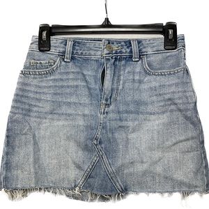 Hollister High-Rise Jean Skirt